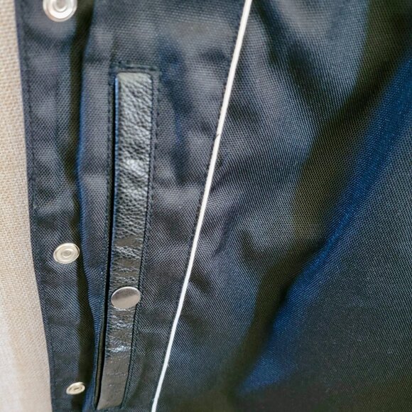 FMC Extreme black leather motorcycle vest - Picture 8 of 11